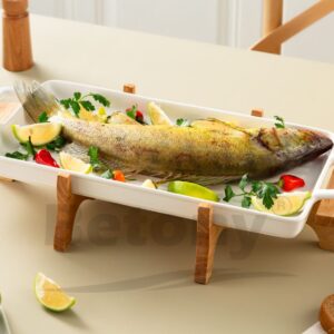 تابه گریل مستطیل بزرگ بتونی