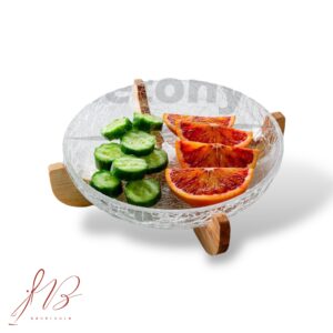 پمیوه خوری و آجیل خوری بتونی مدل نوا الماس پایه بلند