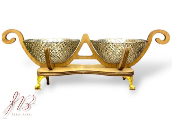 اردوخوری ارغوانی پرنس پایه چوبی