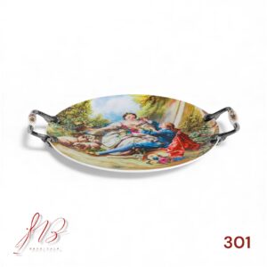 شیرینی خوری گرد چینی آتاسای طرح آلفا لیلی مجنون کد ۳۰۱