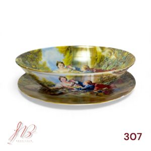 کاسه و بشقاب چینی آتاسای طرح آلفا لیلی مجنون کد ۳۰۷