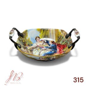 کاسه مربعی چینی آتاسای طرح آلفا لیلی مجنون کد ۳۱۵