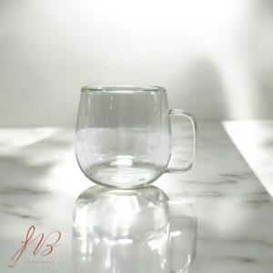 لیوان دوجداره پیرکس ناتالی کدH22007