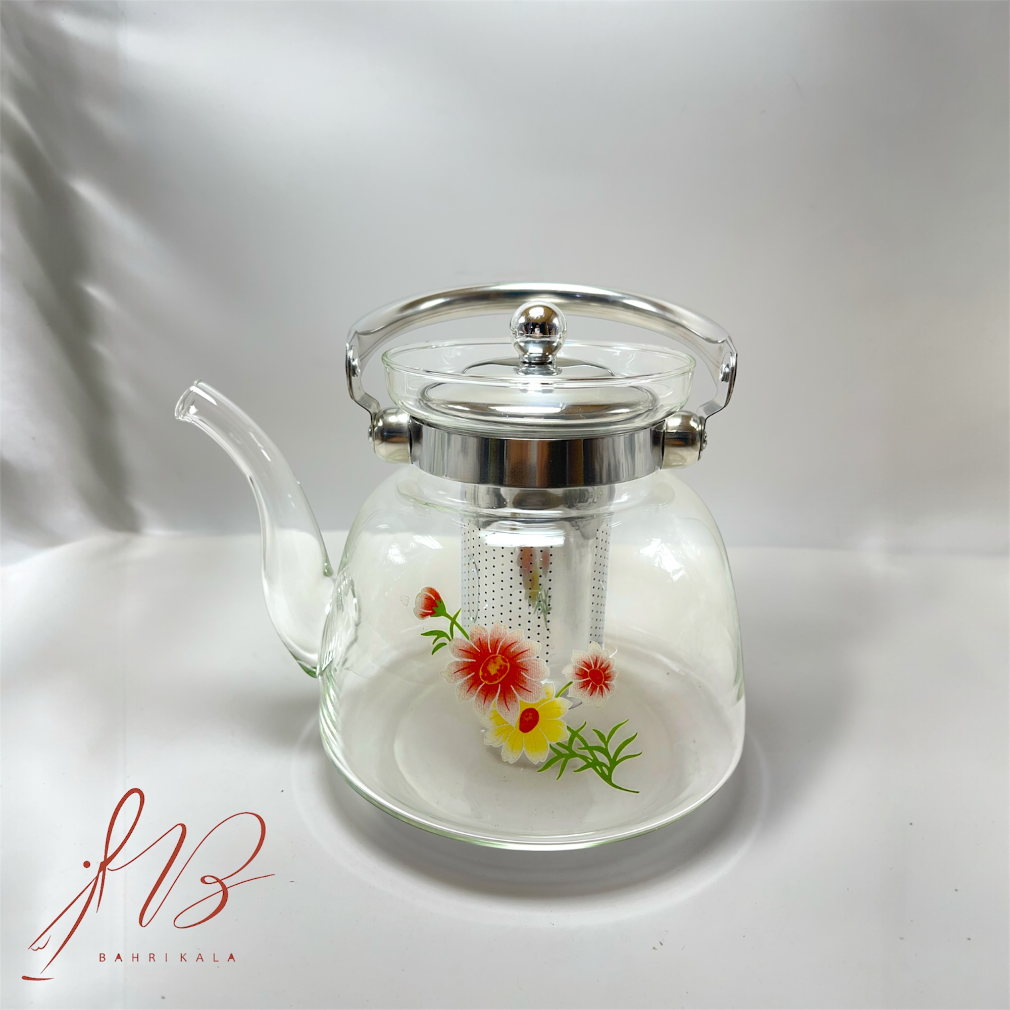 کتری پیرکس گلدار ناتالی 1600میل - تصویر 2