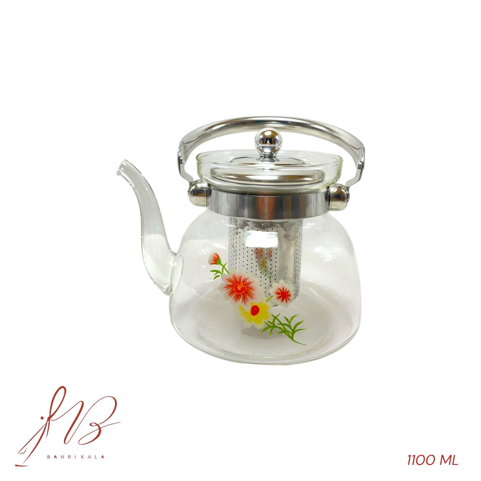 کتری پیرکس گلدار ناتالی 1100میل