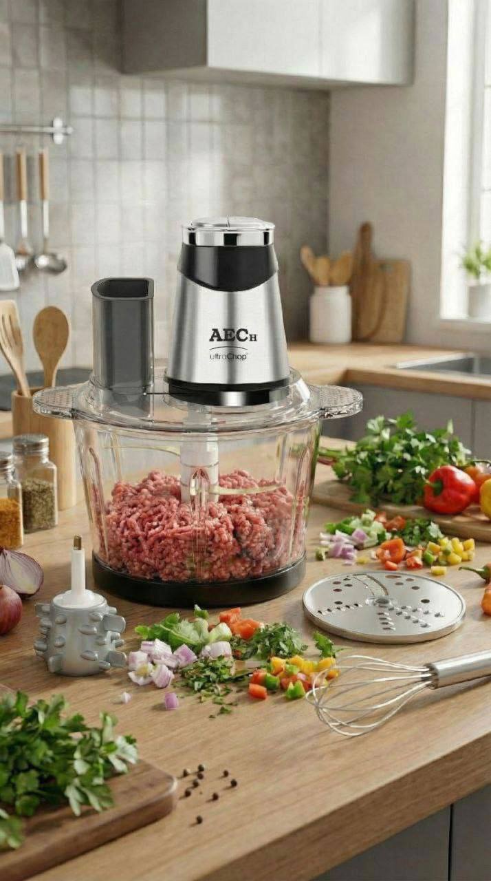 خردکن غذاساز حرفه ای AEC مدل700 - تصویر 2