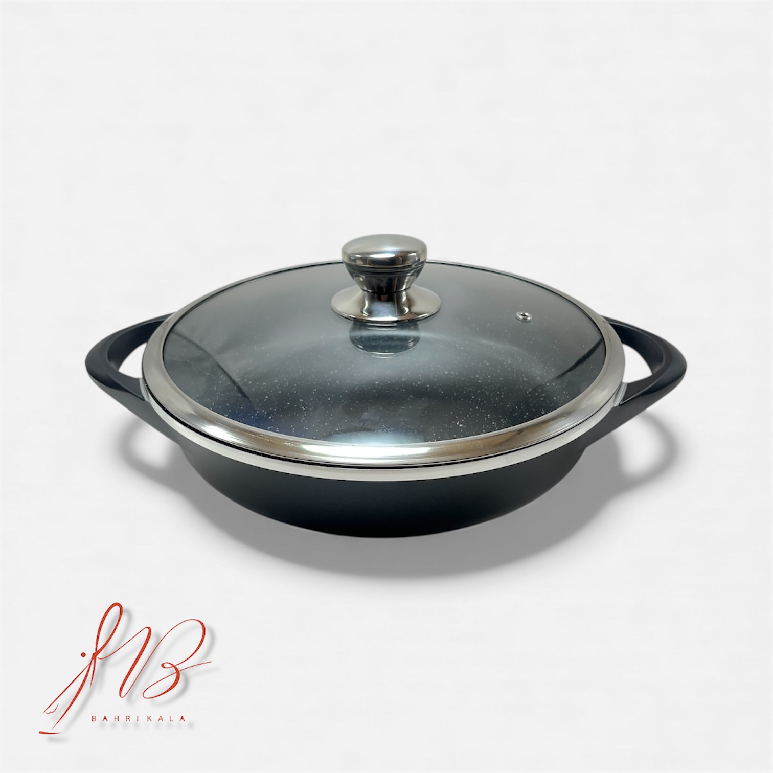 تابه گرانیتی نچسب کی اس تی (KST) با بدنه آلومینیوم دایکاست و دستههای نسوز