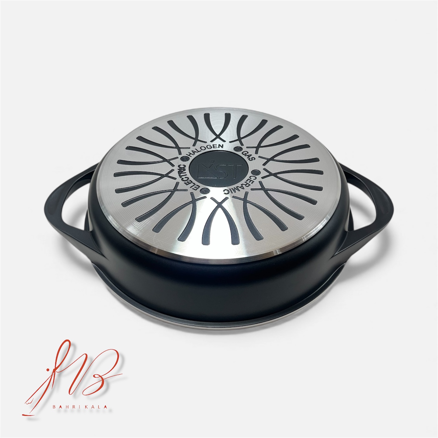 تابه گرانیتی نچسب کی اس تی (KST) با بدنه آلومینیوم دایکاست و دستههای نسوز